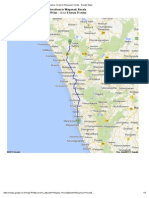 Alappuzha, Kerala To Wayanad, Kerala - Route 1 PDF