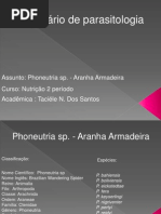 seminário de parasito