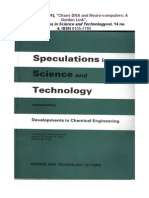 Jc Perez in Speculations in Science and Technology 1991