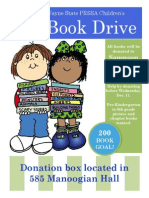Book Drive: Donation Box Located in 585 Manoogian Hall