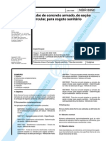 NBR 8890 - Tubo de concreto armado para esgoto sanitário.pdf