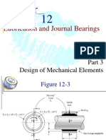 Lubrication and Journal Bearings: Design of Mechanical Elements
