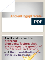 Ancient Egypt Scale For Students