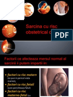 Sarcina Cu Risc Obstetrical Crescut