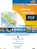 Gestion Reactiva Del Riesgo Ing. Oscar Castillo Avila