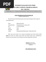 Undangan Peletakan Batu Pertama