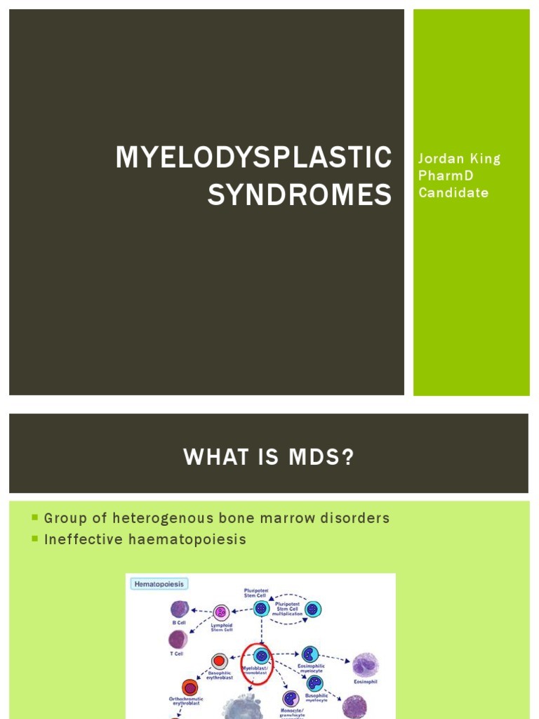 Myelodysplastic Syndromes1 | PDF | Clinical Medicine | Diseases And ...