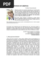 Hacia una literatura sin adjetivos