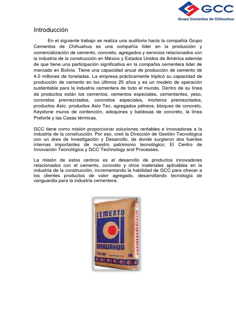 Cemento Chihuahua PDF