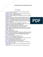 Continuturi manual cls XII cap 1 Mic dictionar si Teste.doc