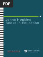 Books in education, 2013-2014