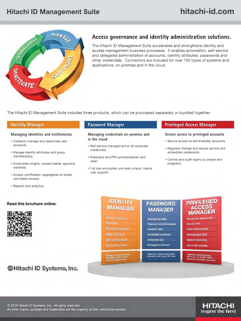 Hitachi ID Management Suite | PDF | Active Directory | User (Computing)