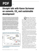 Straight Talk With Karen Scrivener On Cements, CO2 and Sustainable Development