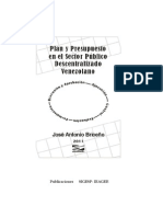 Plan y Presupuesto Del Sector Público PDF