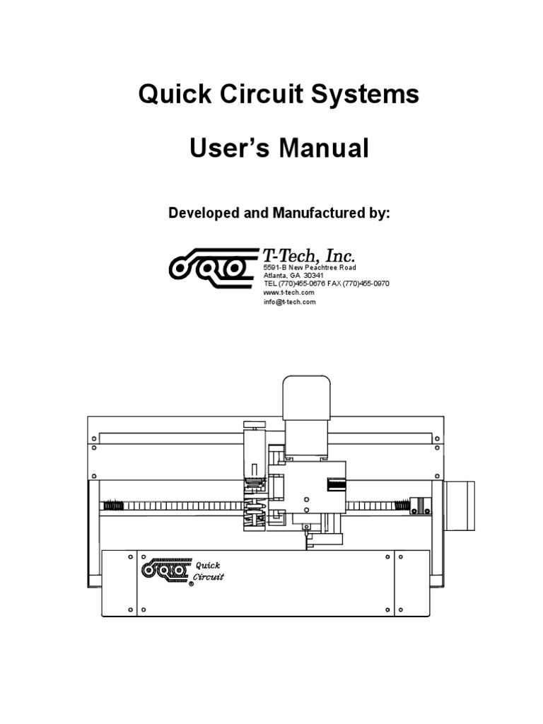 T-Tech Milling Machine Manual PDF | PDF | Electric Motor | Printed ...