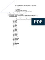 Tarea de Exposicin de Los Productos Agrcolas Propios de Cada Poca