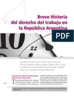 Breve Historia Del Derecho Del Trabajo en La Republica Argentina