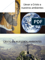 Llevar A Cristo A Nuestros Ambientes