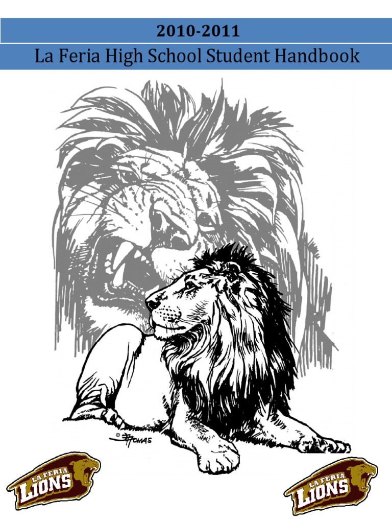 La Feria High School Student Handbook PDF Special Education