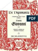 De Nigromancia - Grimorio Giovanni