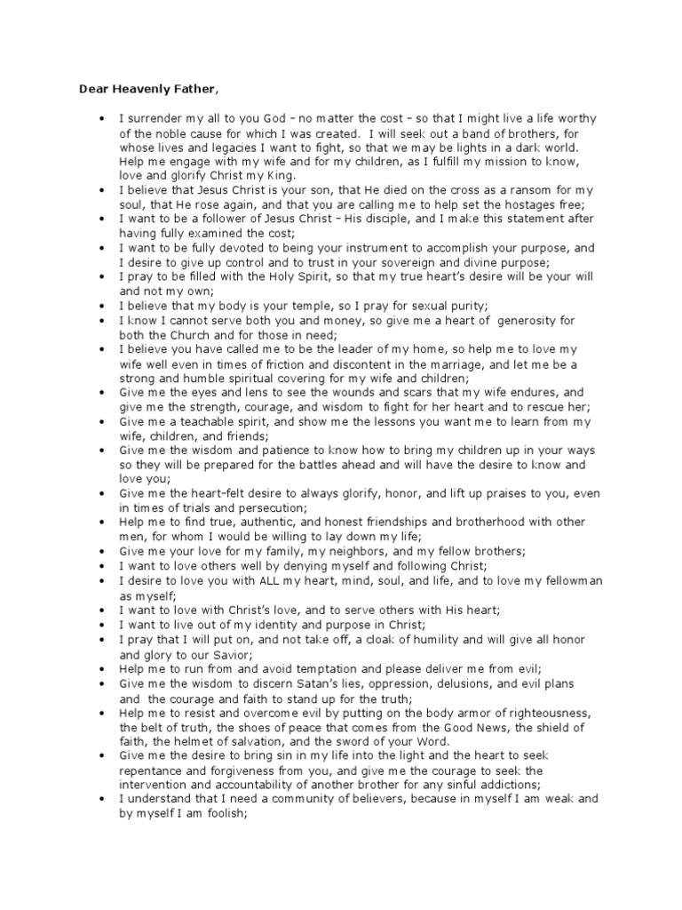 Devotion and Prayer for Christ's Purpose | PDF | God The Father | Jesus