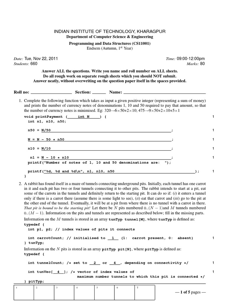 C Data Structures | PDF | Pointer (Computer Programming) | Subroutine image.