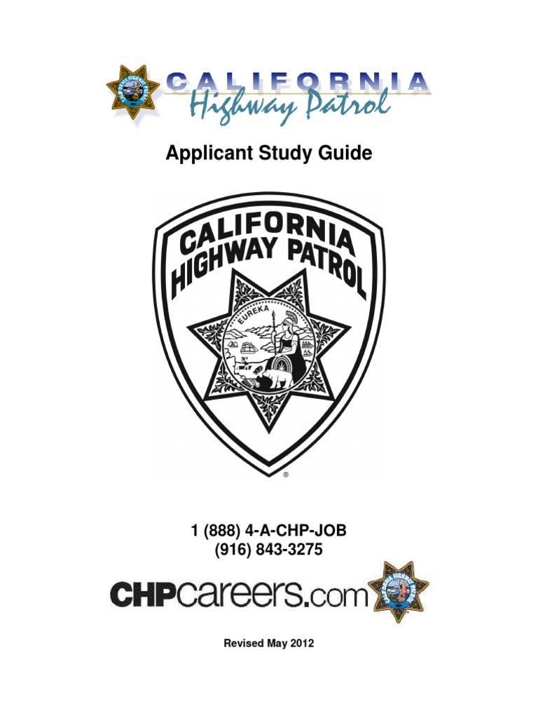 Asg PDF PDF California Highway Patrol Test (Assessment)