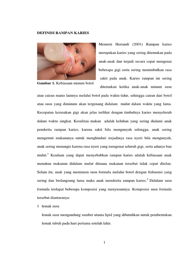 Pencegahan Rampan Karies pada Anak | PDF | Sains & Matematika