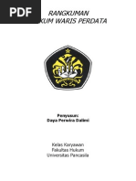 Download Rangkuman Hukum Waris Perdatapdf by daya_perwira SN184035308 doc pdf