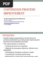 TQM - Continuous Process Improvement