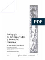 Pedagogia de La Corporeidad y Potencial Humano