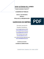 Cuaderno Empresa