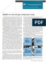 Update on Wet and Gas Compressor Seals