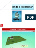 Actividad - Primer Juego Kodu PDF