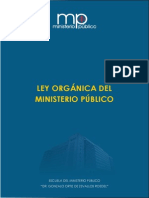 Ley Organica Del Ministerio Publico