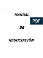 Negociacion, Manual de - 42p