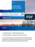 MW112SN - Deep Dive On CA Workload AE (CA AutoSys) r11.3.5-Mw112sn