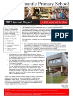 2012 Annual Report - North Fremantle Primary School PDF