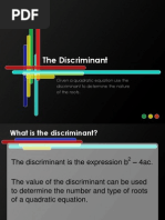 Discriminant PPT Alg2