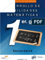 Habilidades Matem 1er Grado