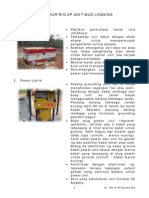 Prosedur Rig Up Unit Mud Logging PDF