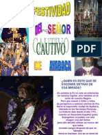 FESTIVIDAD DEL SEÑOR CAUTIVO - CORRECCIÓN