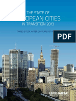 The State of European Cities in Transition 2013