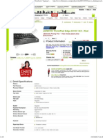 LENOVO ThinkPad Edge E135 1A3 - Red PDF