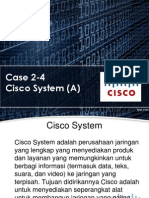 Case 2-4 (Cisco Systems A)