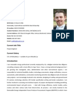 Lee Smith - Personal - CV - 28-07-2013 PDF