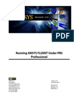 Running ANSYS FLUENT Under PBS Professional