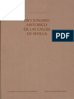 Diccionario Historico de Las Calles de Sevilla 1 PDF
