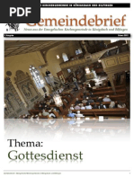 Gemeindebrief 2012 04 Ostern - 7. Ausgabe