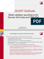 Model Validation Test TR4 German Method With DIgSILENT GridCode PDF